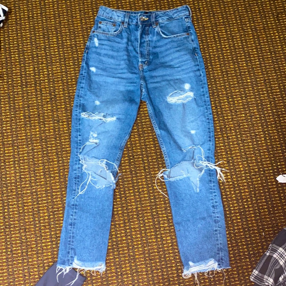 H&M High Waisted Mom Jeans